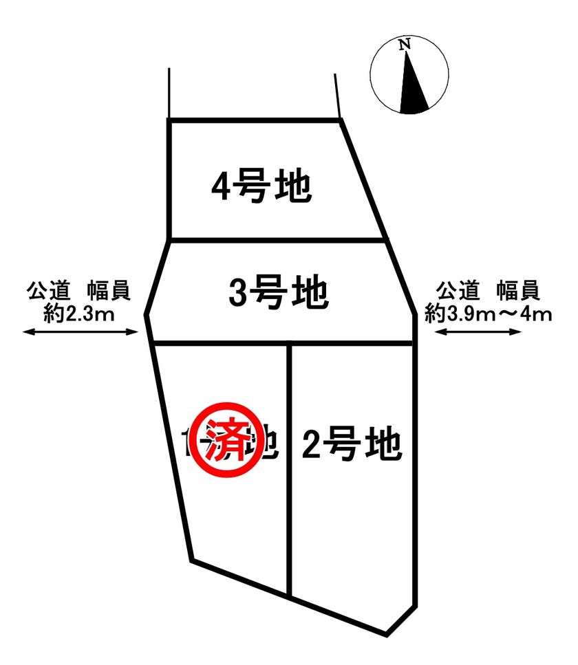 分譲区画マップ