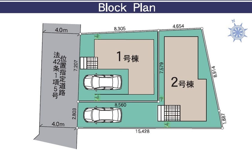 分譲区画マップ