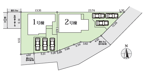 分譲区画マップ