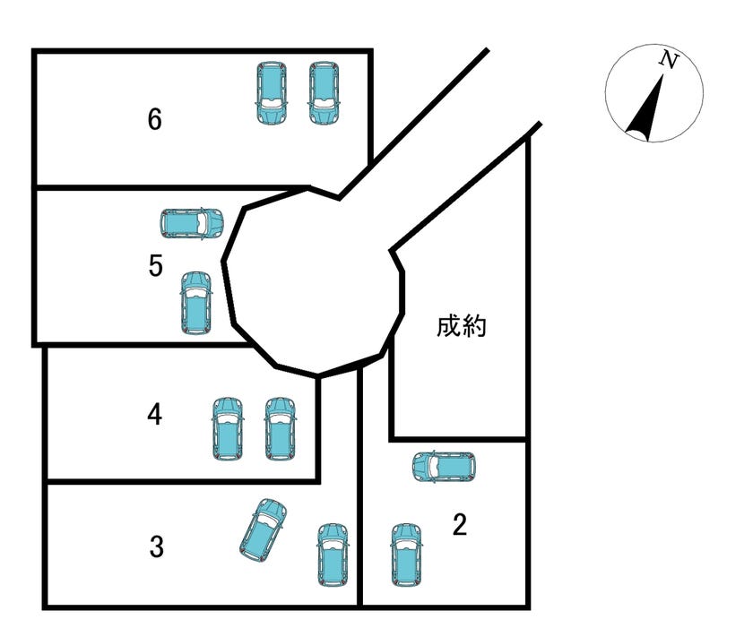 分譲区画マップ