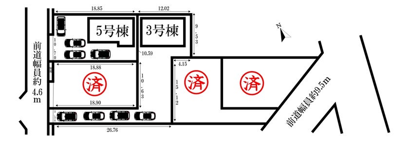 分譲区画マップ