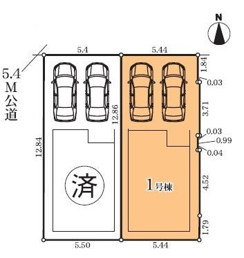 分譲区画マップ