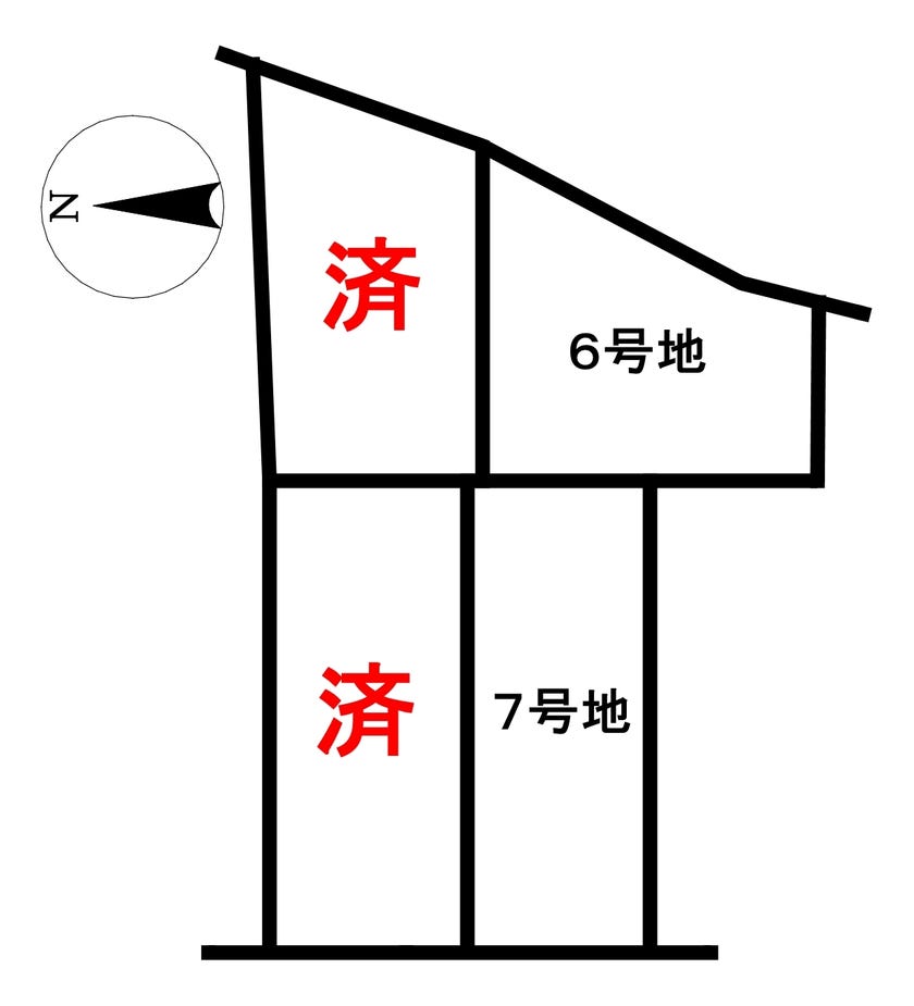 分譲区画マップ