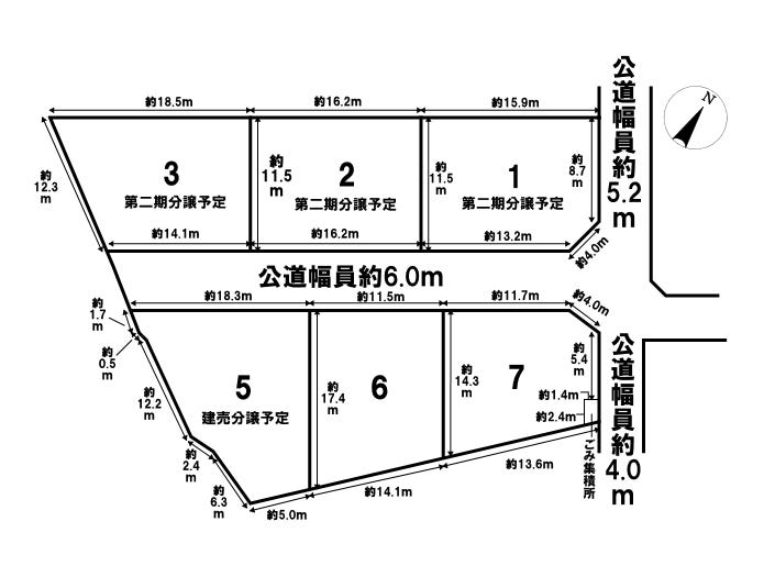 分譲区画マップ