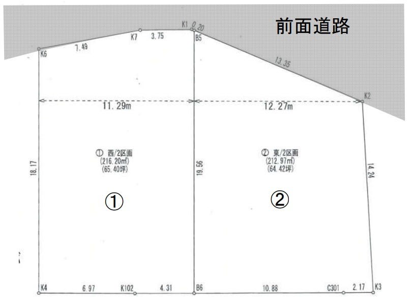 分譲区画マップ