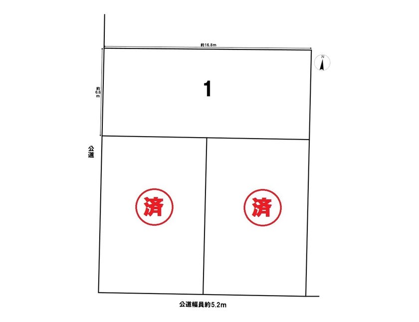 分譲区画マップ