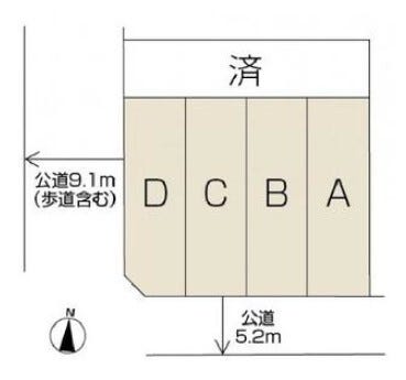 分譲区画マップ