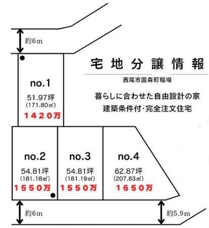 分譲区画マップ