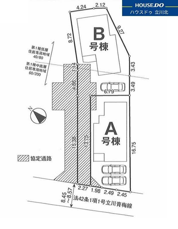 分譲区画マップ