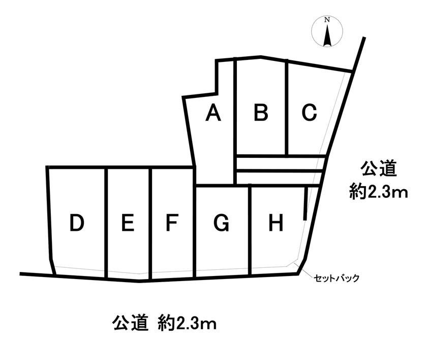 分譲区画マップ