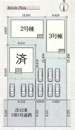 分譲区画マップ