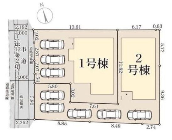 分譲区画マップ