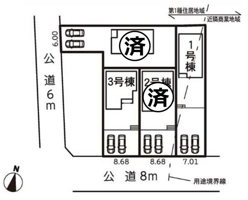 分譲区画マップ