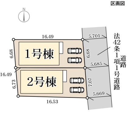 分譲区画マップ