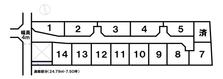 分譲区画マップ
