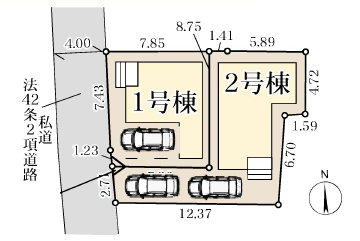 分譲区画マップ