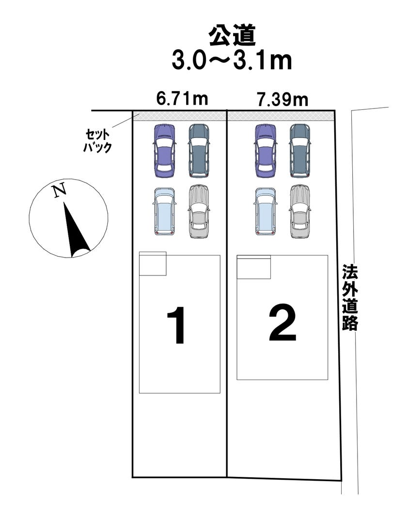 分譲区画マップ