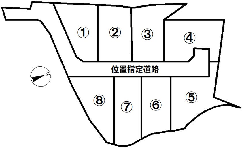 分譲区画マップ