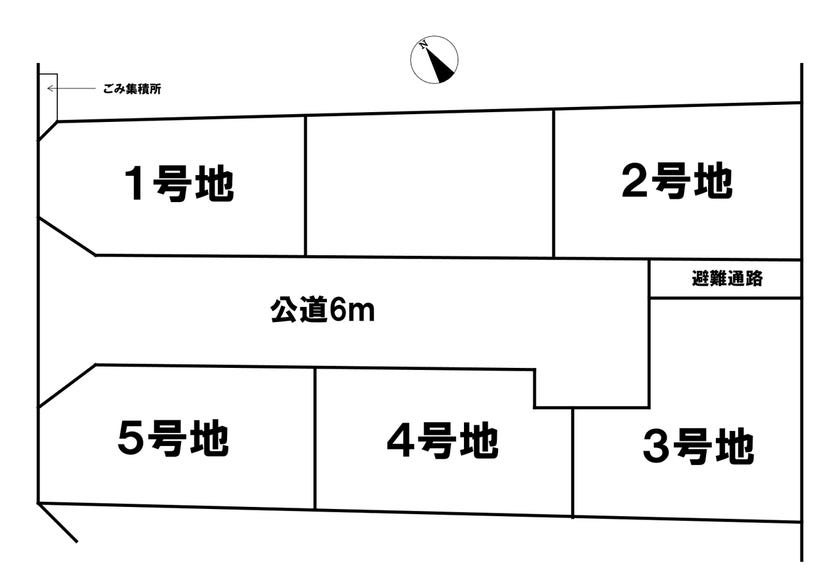 分譲区画マップ