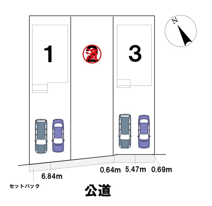 分譲区画マップ