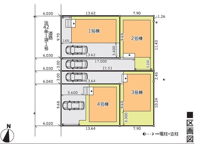 分譲区画マップ