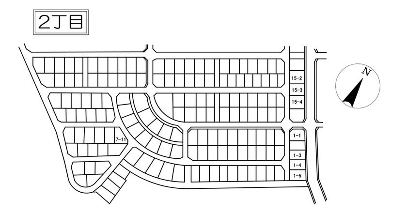 分譲区画マップ