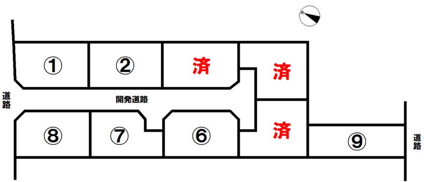 分譲区画マップ