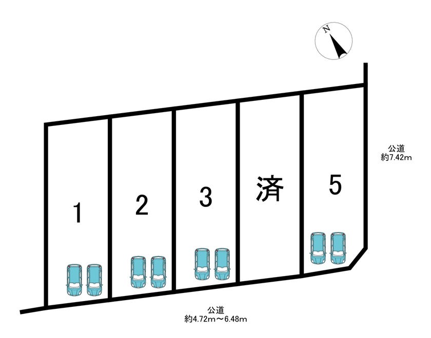 分譲区画マップ