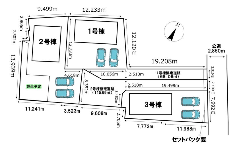 分譲区画マップ