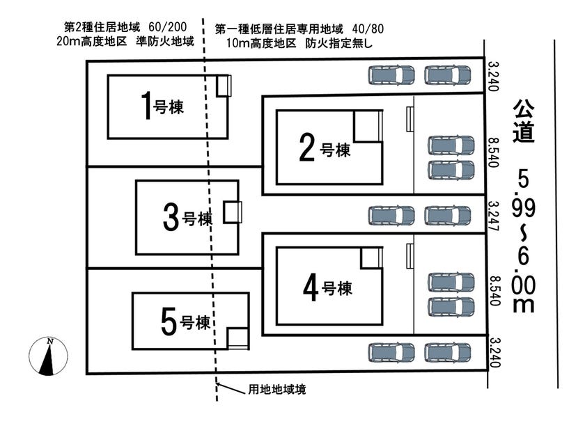 分譲区画マップ