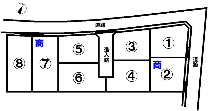 分譲区画マップ