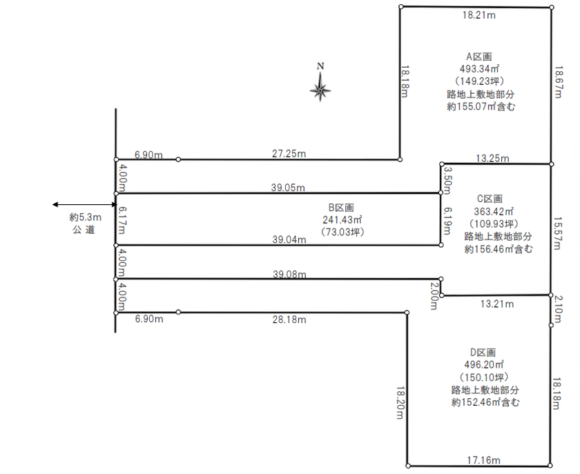 分譲区画マップ