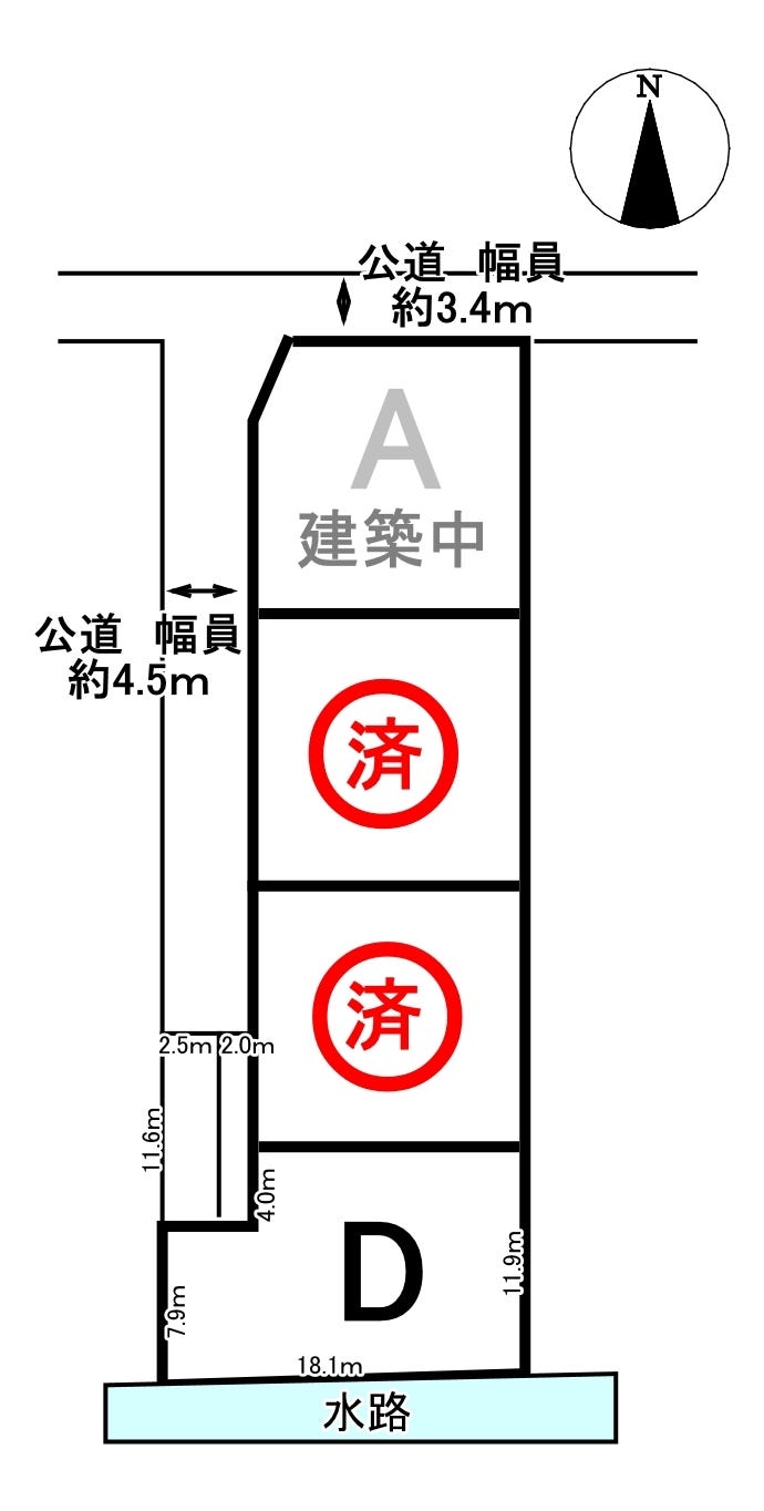 分譲区画マップ