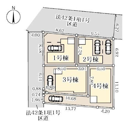 分譲区画マップ