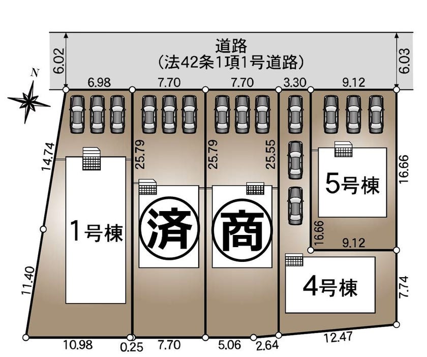 分譲区画マップ