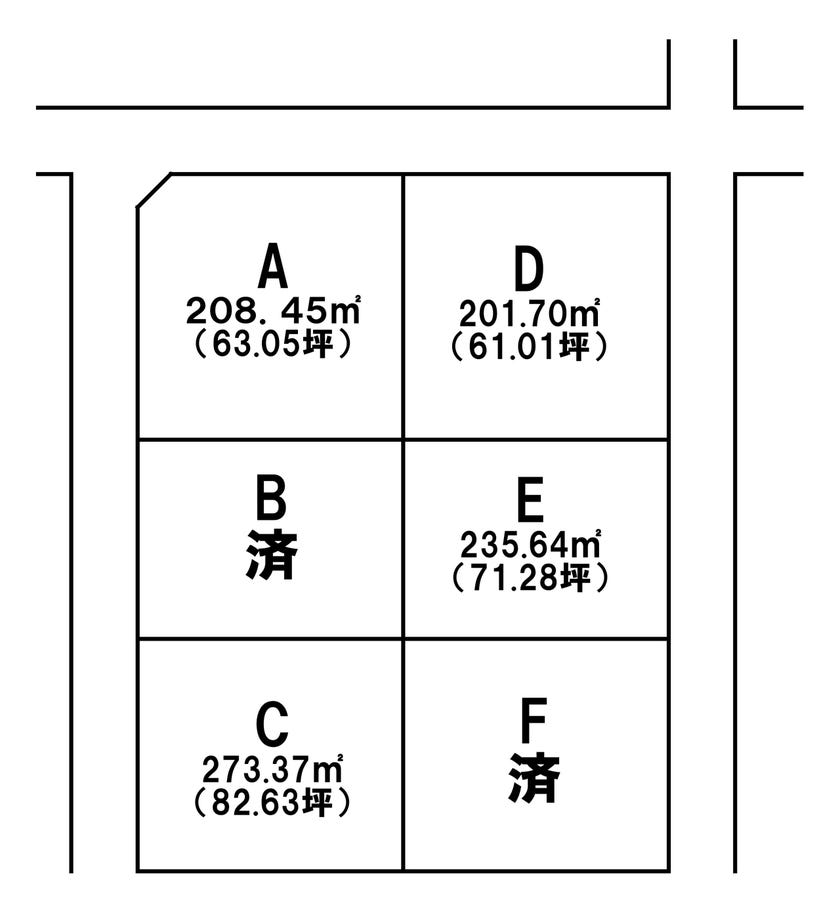 分譲区画マップ