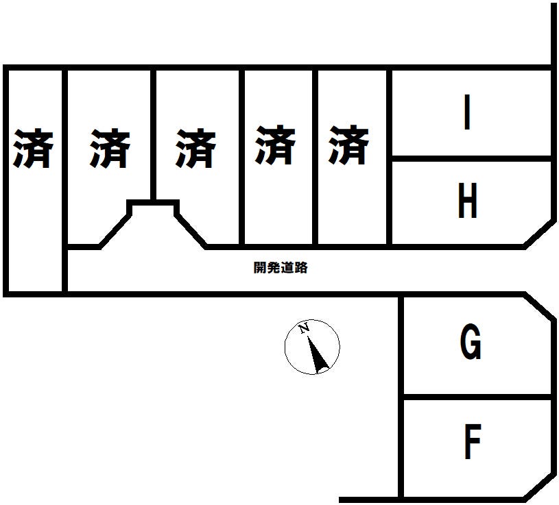 分譲区画マップ