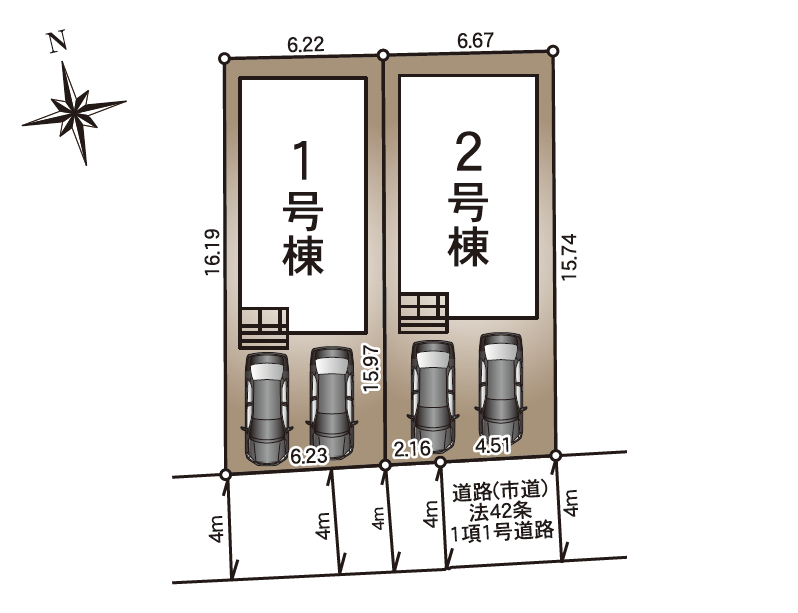 分譲区画マップ