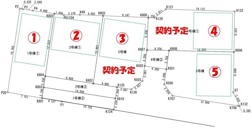 分譲区画マップ