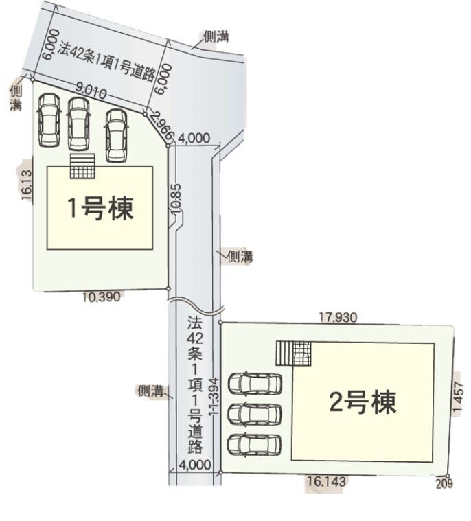 分譲区画マップ