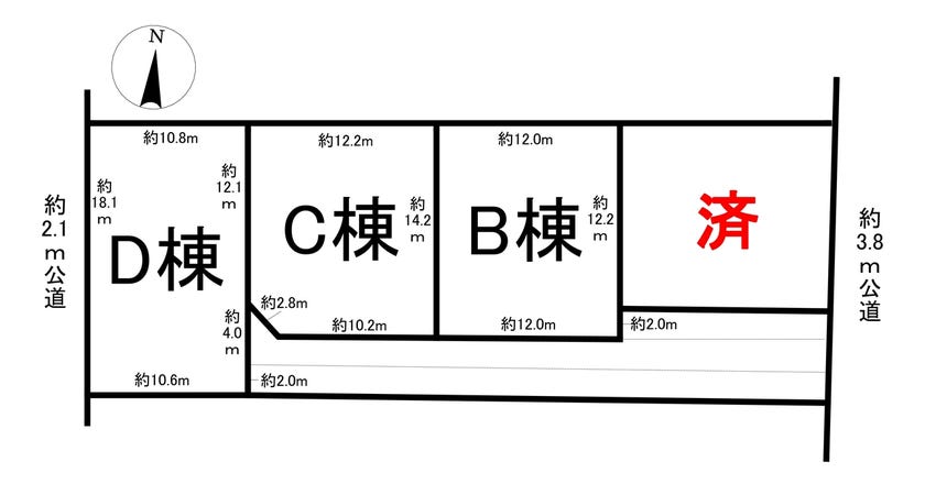 分譲区画マップ