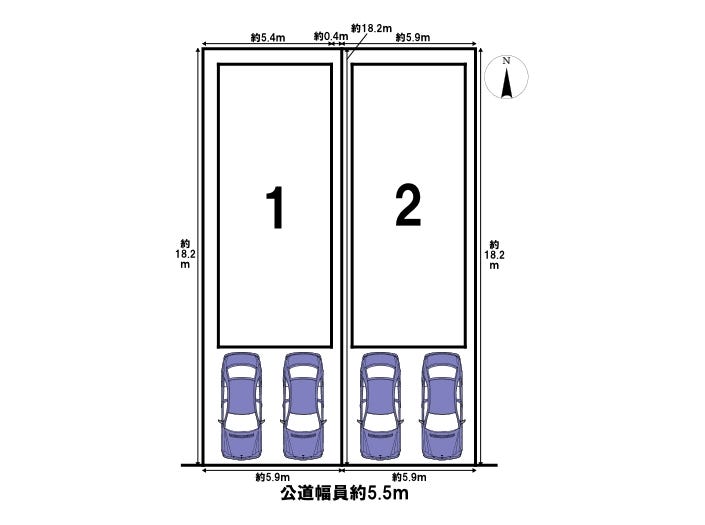 分譲区画マップ