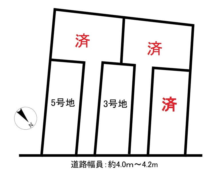 分譲区画マップ