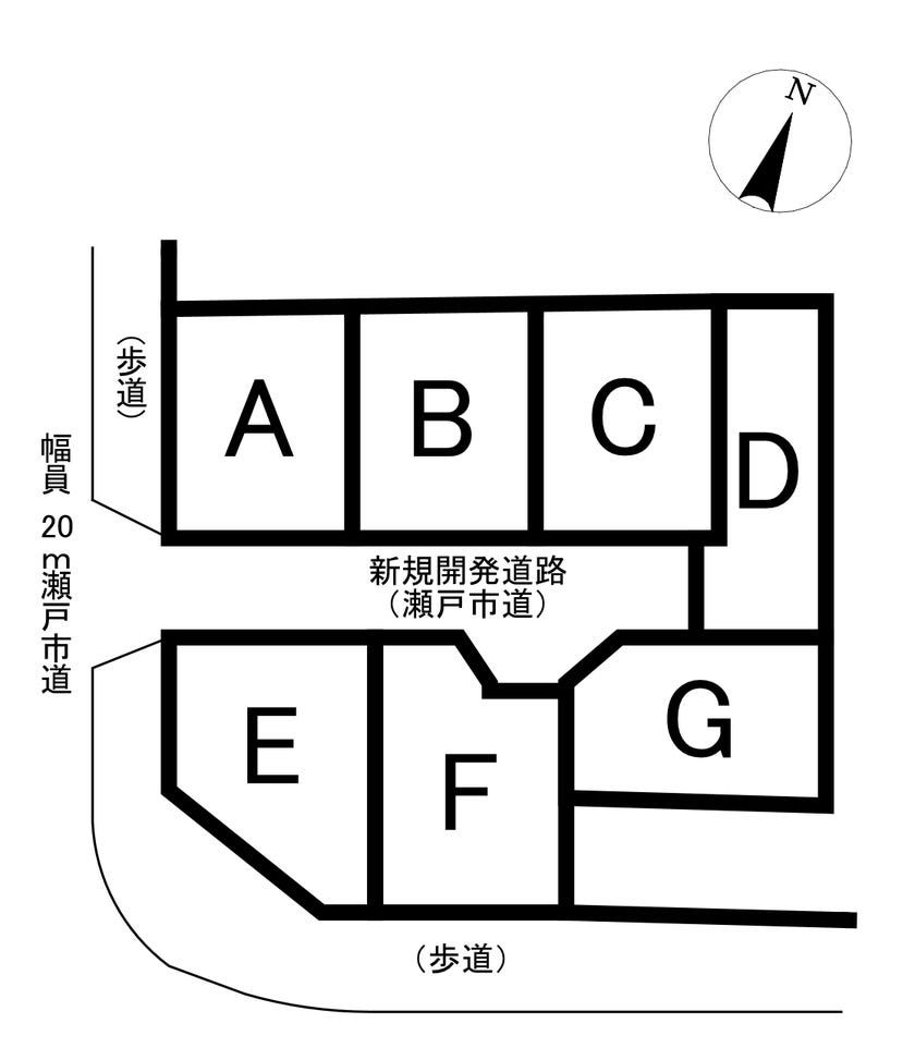 分譲区画マップ