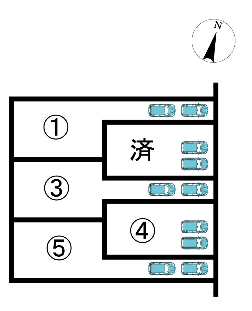 分譲区画マップ