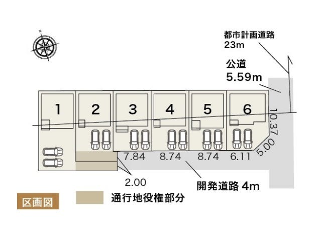 分譲区画マップ