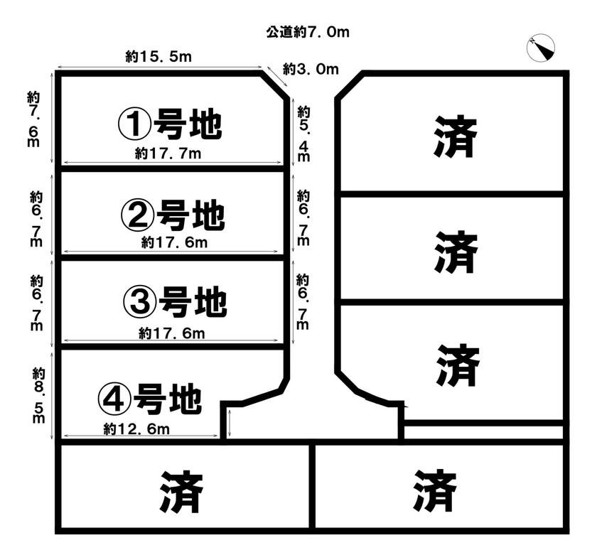 分譲区画マップ