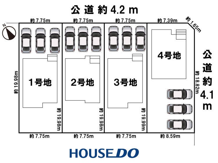 分譲区画マップ