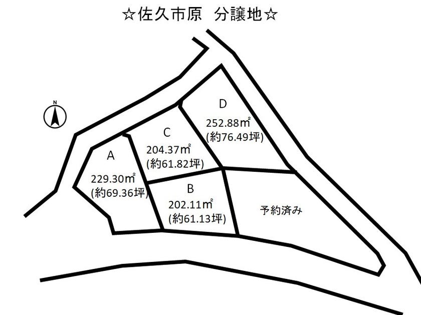 分譲区画マップ