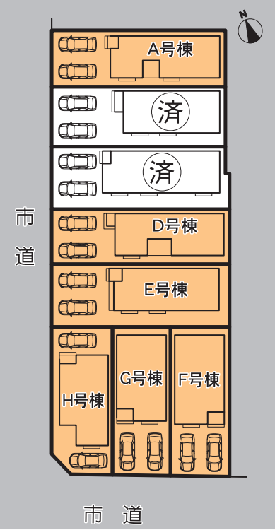 分譲区画マップ